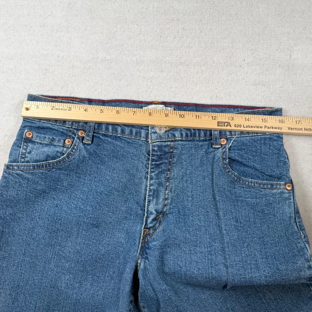 VTG 2006 Levis 550 jeans women 12 Relaxed Boot Cut Medium Wash Stretch